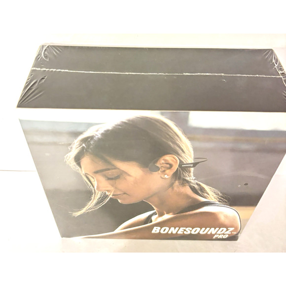 BoneSoundz Wireless Bluetooth Headphones Pro Bone Conduction White New In Box - Picture 2 of 9